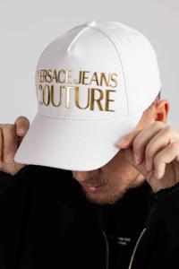 Versace Jeans Couture Thick Print Pet Heren Wit/Goud - Maat One Size - Kleur: GoudWit | Soccerfanshop