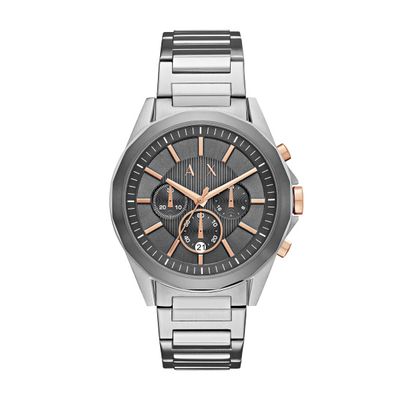 Horlogeband Armani Exchange AX2606 Staal 22mm