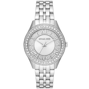 Michael Kors MK4708 Horloge Harlowe staal zilverkleurig 38 mm