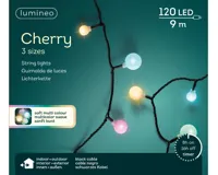 Lumineo cherry Ledverlichting 9m 120led soft multi colour Lumineo cherry Ledverlichting 9m 120led soft multi colour