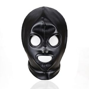 Zentai-Pakken Masker Gezichtsbedekking Volwassenen Latex Cosplaykostuums Maskers Sekse Halloween Voor heren Dames Effen Halloween Carnaval Valentijnsdag Lightinthebox