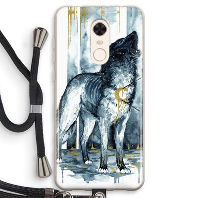 Bleeding Soul: Xiaomi Redmi 5 Transparant Hoesje met koord