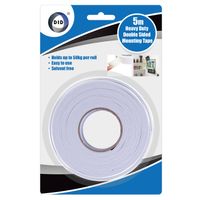 Dubbelzijdig foam tape/plakband 5 meter - Tape (klussen) - thumbnail