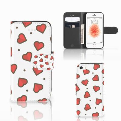 Apple iPhone 5 | 5s | SE | Telefoon Hoesje | Hearts