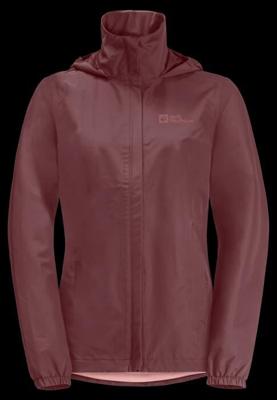 Jack wolfskin Stormy Point 2L Regenjas Dames Red Ochre S