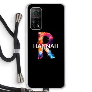 Abstract Spectrum: Xiaomi Mi 10T 5G Transparant Hoesje met koord