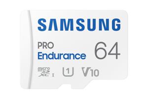 Samsung PRO Endurance 64GB + Adapter - MicroSD Kaart