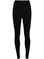 Dolce & Gabbana legging nervuré à taille haute - Noir - thumbnail