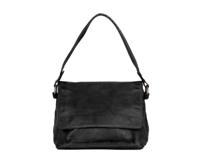 Spikes & Sparrow Crossbody Schoudertas met Overslag Hawnee Zwart Spikes & Sparrow Crossbody Schoudertas met Overslag Hawnee Zwart