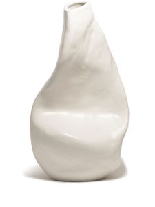 Completedworks vase Giant Solitude sculpté - Blanc