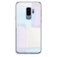 Square pastel: Samsung Galaxy S9 Plus Transparant Hoesje