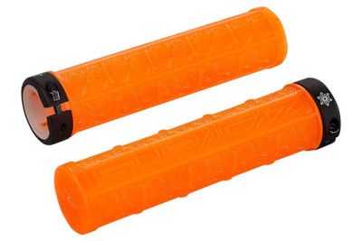 Supacaz Grizips Clear Handvatten - Oranje Supacaz Grizips Clear Handvatten - Oranje