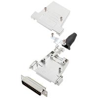 encitech DTSL25-SJSRG-T-DBP-K 6355-0086-03 D-sub male connectorset 180 ° Aantal polen: 25 Soldeerkelk 1 stuk(s)