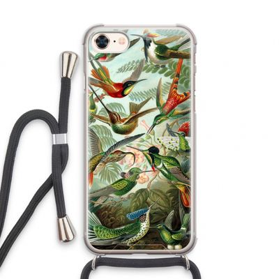 Haeckel Trochilidae: iPhone 8 Transparant Hoesje met koord