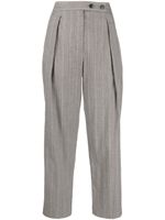 3.1 Phillip Lim pantalon fuselé à taille haute - Gris - thumbnail