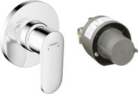 Hansgrohe Vernis Blend douchemengkraan complete set inbouw, chroom