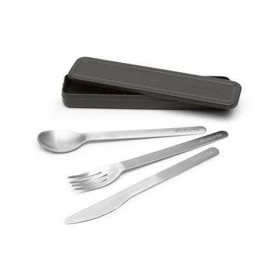 Brabantia make & take bestekset 3-delig donkergrijs