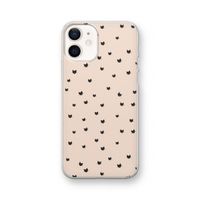 Kleine kattenkopjes: iPhone 12 Transparant Hoesje