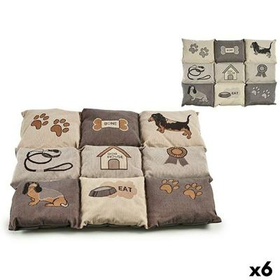 Kussen Mascow 56 x 7,5 x 80 cm Huisdieren (6 Stuks)