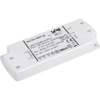 Self Electronics SLT15-12VF-2S LED-transformator, LED-driver Constante spanning 15 W 1.25 A 12 V/DC Montage op ontvlambare oppervlakken, Niet dimbaar,