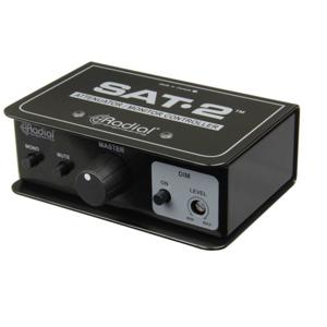 Radial SAT-2 passieve 2-kanaals attenuator en monitorcontroller