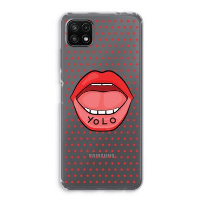 Yolo Denise: Samsung Galaxy A22 5G Transparant Hoesje