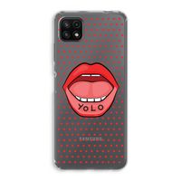 Yolo Denise: Samsung Galaxy A22 5G Transparant Hoesje