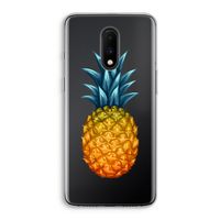 Grote ananas: OnePlus 7 Transparant Hoesje