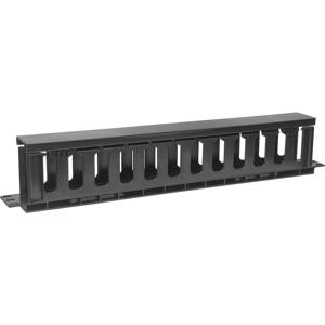 Intellinet 714679 19 inch Kabelgeleiding voor patchkast 1 HE Geschikt voor kastdiepte: vanaf 450 mm Zwart (RAL 9005)