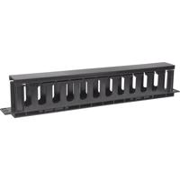 Intellinet 714679 19 inch Kabelgeleiding voor patchkast 1 HE Geschikt voor kastdiepte: vanaf 450 mm Zwart (RAL 9005)