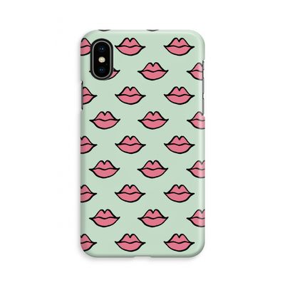 Lipjes: iPhone Xs Volledig Geprint Hoesje