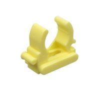 Klembeugel elektra buis 16 19mm creme koppelbaar 100 stuks DHZ