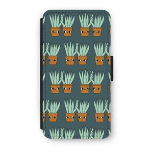 Sansevieria: iPhone X Flip Hoesje