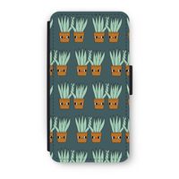 Sansevieria: iPhone X Flip Hoesje