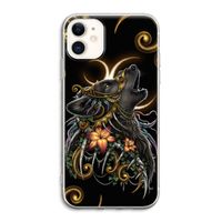 Huilende Wolf: iPhone 11 Transparant Hoesje