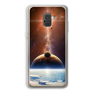 Omicron 2019: Samsung Galaxy A8 (2018) Transparant Hoesje