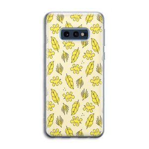 Herfst: Samsung Galaxy S10e Transparant Hoesje