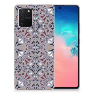 Samsung Galaxy S10 Lite TPU Siliconen Hoesje Flower Tiles