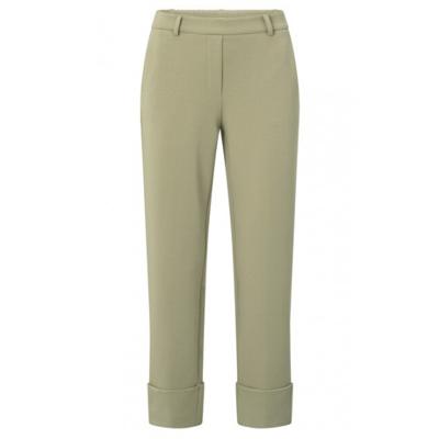 YAYA - Groen | unisex | Broek | Groen | 44 | regular | Kamst mode