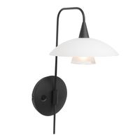 Steinhauer Wandlamp tallerken LED 2656zw zwart - thumbnail