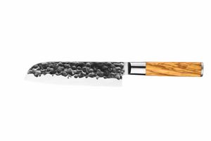 Style de Vie - Olive Forged Santoku mes - 18 cm