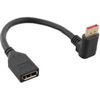 InLine 17159U DisplayPort kabel 0,15 m Zwart - thumbnail