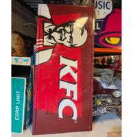KFC Groot Plastic Bord - Origineel - 300 x 138cm
