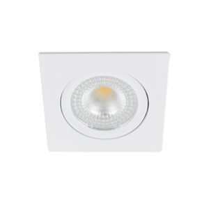 Bella LED spot kantelbaar 5Watt vierkant WIT IP65 dimbaar - interne driver