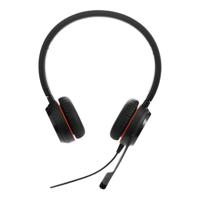 Jabra Evolve 30 II MS stereo On Ear headset Telefoon Kabel Stereo Zwart Noise Cancelling Microfoon uitschakelbaar (mute) - thumbnail