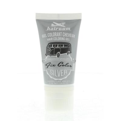 Hairgum Fix Color Hair Coloring Gel Silver 30ml