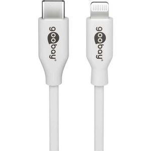 goobay Lightning - USB-C oplaad en synchronisatiekabel kabel 1 meter