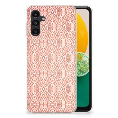 Samsung Galaxy A13 | A04s | TPU bumper | Pattern Orange