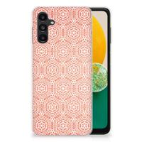 Samsung Galaxy A13 | A04s | TPU bumper | Pattern Orange