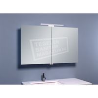 Schulz Large Luxe Spiegelkast met LED Verlichting (100x60x14 cm) - thumbnail